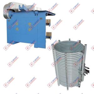 China High Heat Efficiency Steel Shell 10 Ton Induction Furnace Durable Short Melting Time factory