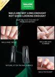 Professional Nail Full Cover Clear ABS Eagle Mouth Clear In 12 Sizes For DIY