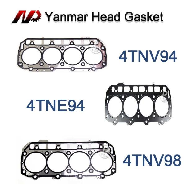 China Yanmar Engine Cylinder Head Gasket Kit 4TNV98/94 4TNE94 4TNE106 factory