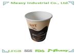 Hot Drinking Single Wall Paper Cups 10OZ 370ml Healthy Without Smell