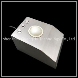 China Wearproof Industrial Keyboard With Trackball Ip67 Waterproof Grade Ball Volume 50mm factory
