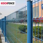 Galvanized Iron Wire Mesh Fence , Easily Assembled Pvc Coated Fence