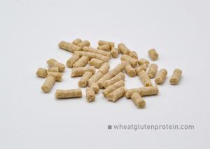 China Eel / Shrimp / Salmon Feedstuff Wheat Protein Pellet , Mrine Shrimp Feed factory