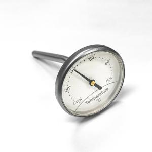 China Bended Boiler Water Heater Thermometer , Fast Read Thermometer 1.6&quot; Dial Size factory