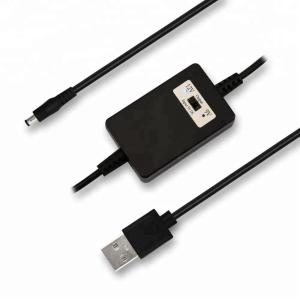 USB to 12V Converter Cable for WIFI Router and Camera 5V to 9V 12V Step Up