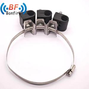 China Rru Fixed Folder 1 Card 6 Feeder Cable Clamp Aluminium Cable Clamp Customized Options factory