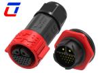 IP67 Power Signal Multi Pin Electrical Connectors Waterproof Male Female 22 Pin