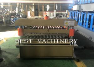 China 836mm Corrugated Sheet Roll Forming Machine 380v 2 Years Warranty factory