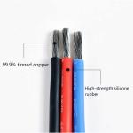 Electric Tinned Copper Silicone Rubber Insulated Cables Sif 25 35 50 70mm2 Cable
