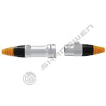 Outdoor Metal IP65 IP67 Waterproof RJ45 Connector Signal Female Male Ethernet