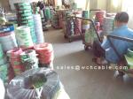 30V Low Voltage 28AWG Spiral Cable Chemical Resistant Jacket Color and UL