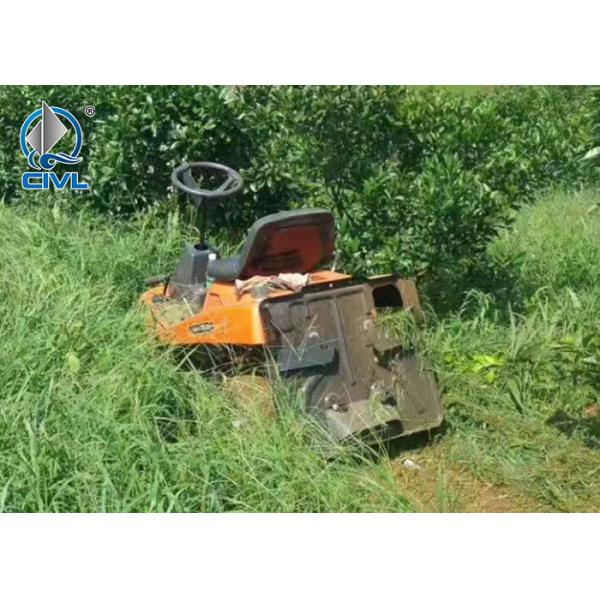 Four Wheel 30 Inch Weed Trimming Lawn Mower / Riding Lawn Mower / Rear Grass Collector Ride - On Lawn Mower Rider