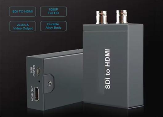HD/3G SDI To HDMI Converter HDMI Over SDI Converter For CCTV SD HD And 3G SDI