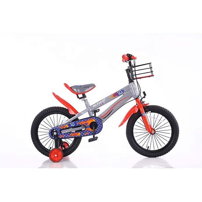 Adjustable Seat Single Speed Childrens Training Wheel Bike Pneumatic Tires For Beginners