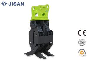 China Multi Function Excavator Rock Grab , Stone Demolition Grapple For Excavator Kobelco SK200 factory