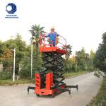 Battery Powered 220V Mobile Electric Self Propelled Scissor Lift
