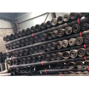 Ground Stabilization Biaxial 50m Black Plastic Geogrid