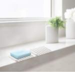 Bathroom Silicone Soap Dish Tray Holder Waterproof For Kitchen