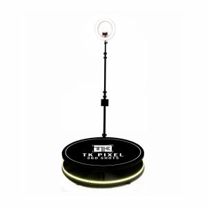China Revolve Adjustable 360 Photo Booth Machine 100cm Automatic Slow Motion factory