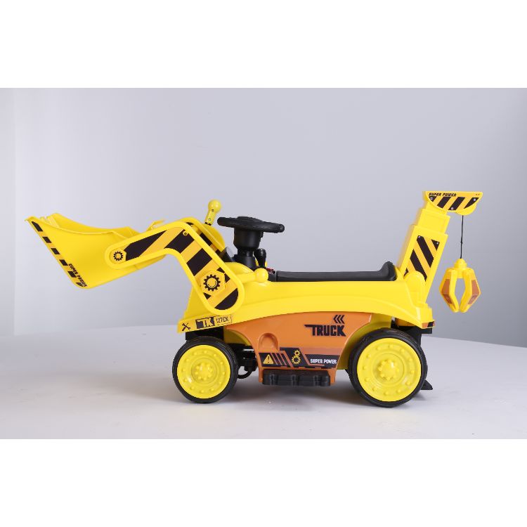 2022 Kids12v Ride On Bulldozer Outdoor Electric Digger Construction Vehicle For Kids