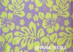 Warp Knitted Recycled Swimwear Fabric Poly Elastane Screen Print Flower Design