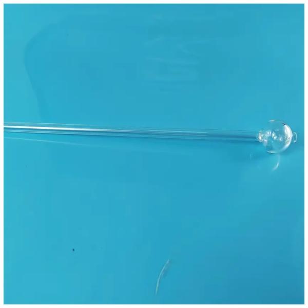 Customized Different Sizes Lab Bet Sample Quartz Tube Clear Hollow Quartz Ball