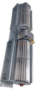 China High 90W Low 80W Cross Flow Blower Fan 220V 60HZ Dual Squirrel Cage Blower factory