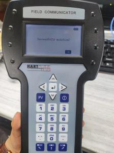 China Portable Large Screen HART 475 Field Communicator With Recharge Battery Power Supply factory