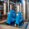 Power Water Turbine Generator Customized Color Brushless/Brush Excitation 220V