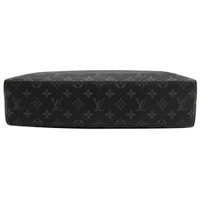 M40566 Man Business Branded Mens Bag Monogram LV Briefcase Explorer Black Dual Purpose