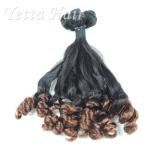 Two Tone Natural Funmi Virgin Hair With No Nits And No Foul Odor