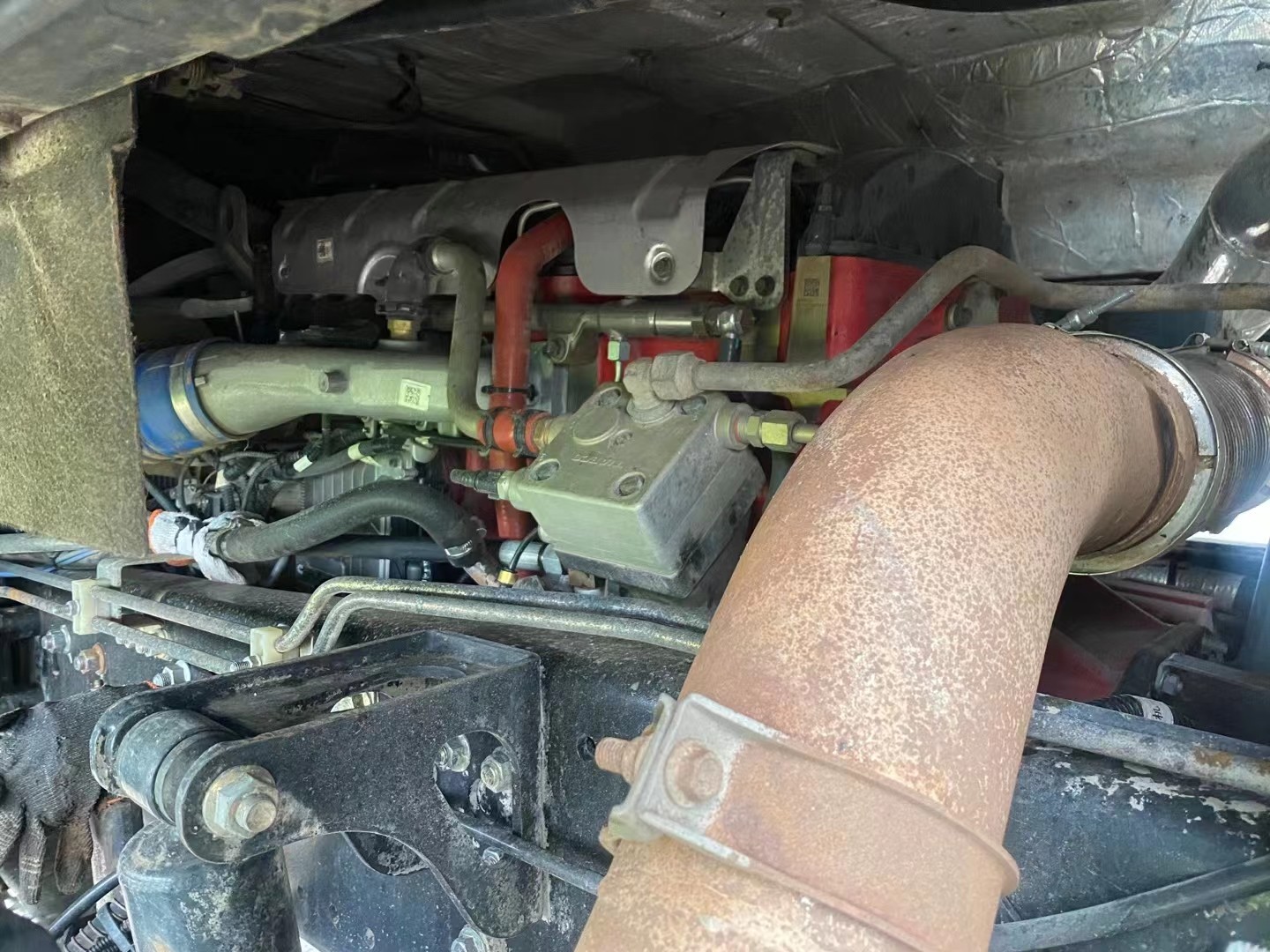 Used Uk Tipper Trucks Cummins Engine 460hp Foton GTL Dump Truck 2021 Year China Truck