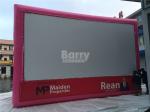 Special Inflatable Advertising Products , Inflatable Projector Screen for