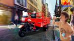 DAYANG 3 Wheel Motorcycle with Orange Body and Lifan 250CC 300CC Ultra-Cooled