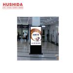 55inch Super Thin 1080p Floor Standing Touch Digital Signage Kiosk Windows