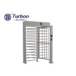 CE Approved Full Height Turnstile Revolving Door 30 Persons / Min Transit Speed
