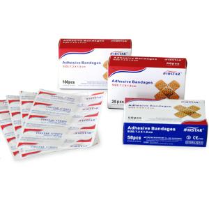 China First Aid Supplies Adhesive Plasters Plaster Strips Adhesive Bandage factory