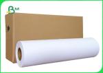 80gsm White Plotter Paper For HP Inkjet Printers 20" x 50yards 2" core size