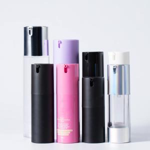 China 15ml 30ml 120ml Frosted Airless Cosmetic Pump Bottle Offset Printing on sale