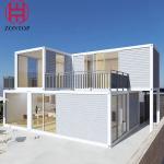 Zontop small prefab flat pack cabin modern luxury buildings portable Prefab