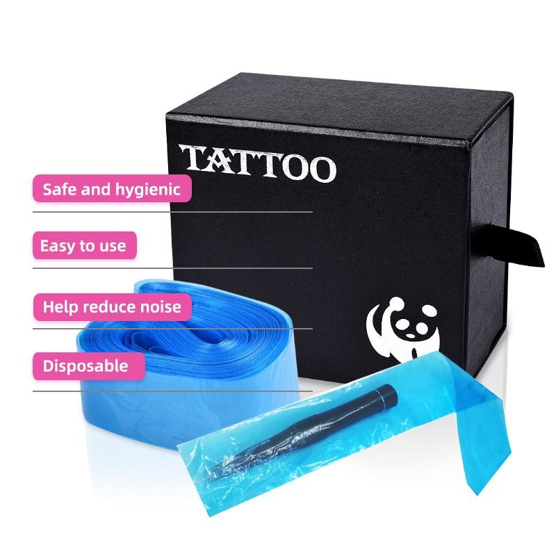 Disposable Permanent Makeup Accessories Tattoo Clip Cord Bag Plastic Blue