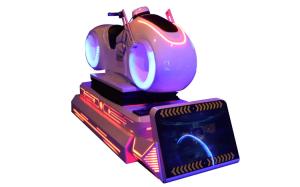 China 9D VR Arcade Machine Motorcycle Simulator Game Console Racing Game factory