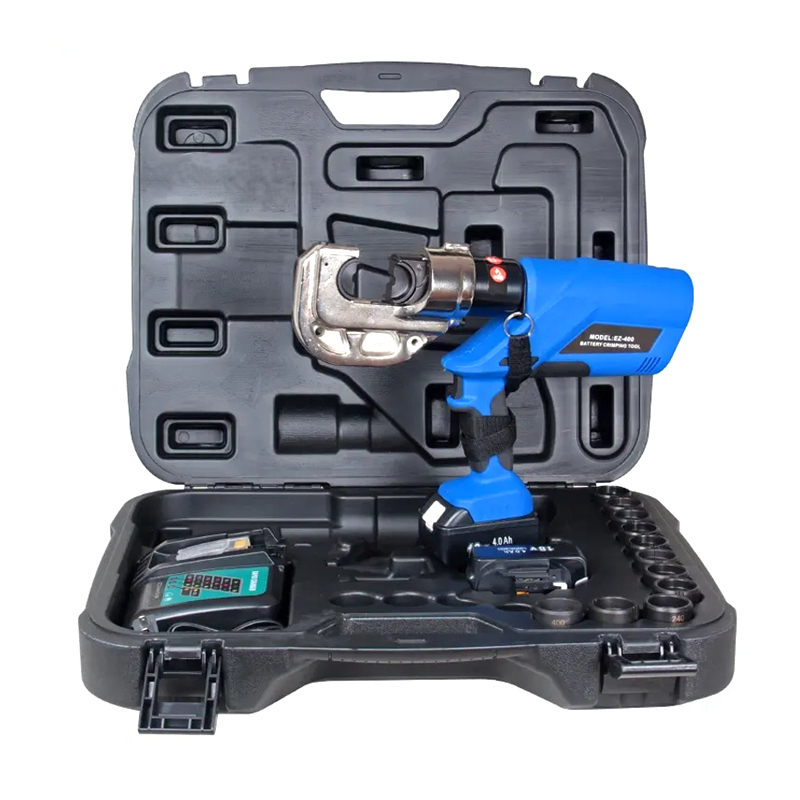 Cutting Tools 16-400 sqmm Battery Powered Hydraulic Crimping Tool for Cu Al Cable Easy