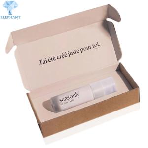 China Custom Printing Made Sale Hot Collapsible Corrugated PaPer Care Product Lip Gloss Packaging Mailer Boxes factory