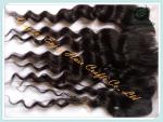 Malaysian virgin remy hair lace frontal 13''x4'' ,natural color loose wave 10''