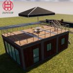 Zontop Restaurant Detachable Container Portable House Modern Prefab House For