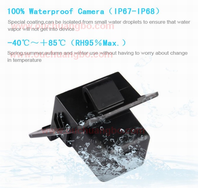 Ouchuangbo car rear view camera parking monitor backup camera for Benz S-class OCB-T6896