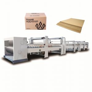 China Automatic Carton Box Making Corrugated Board Production Line Machine 380v 50hz factory