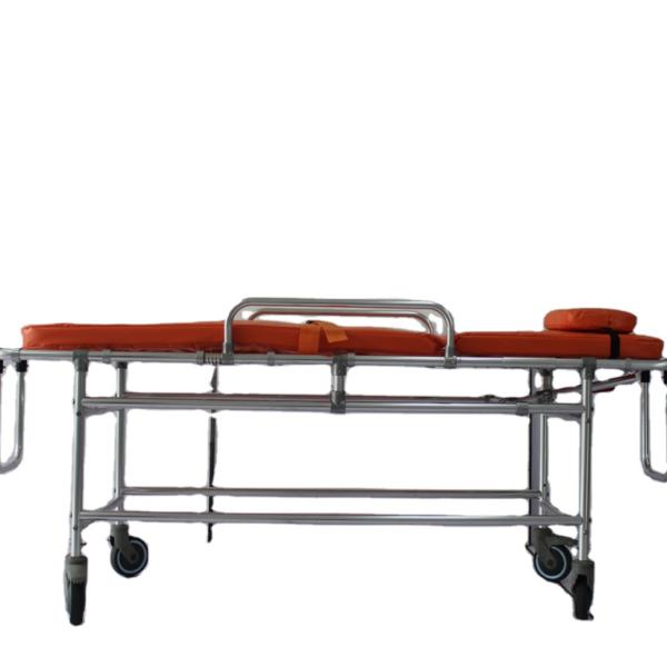 190CM & 21inch Hospital Stretcher Patient Transfer Trolley Aluminum Alloy Non