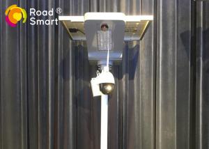 China Wifi / 4G Solar Street Light With Camera 3000 - 3500lm Luminous Flux 20w / 30w factory
